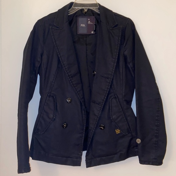 G-Star Jackets & Blazers - G Star Raw Denim Black Jacket